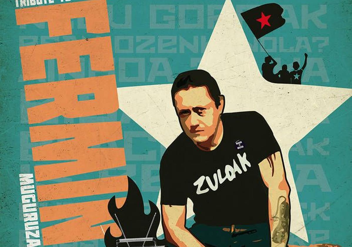 34 artistek Fermin Muguruzari omenaldia egingo diote 'La línea del frente' lanean