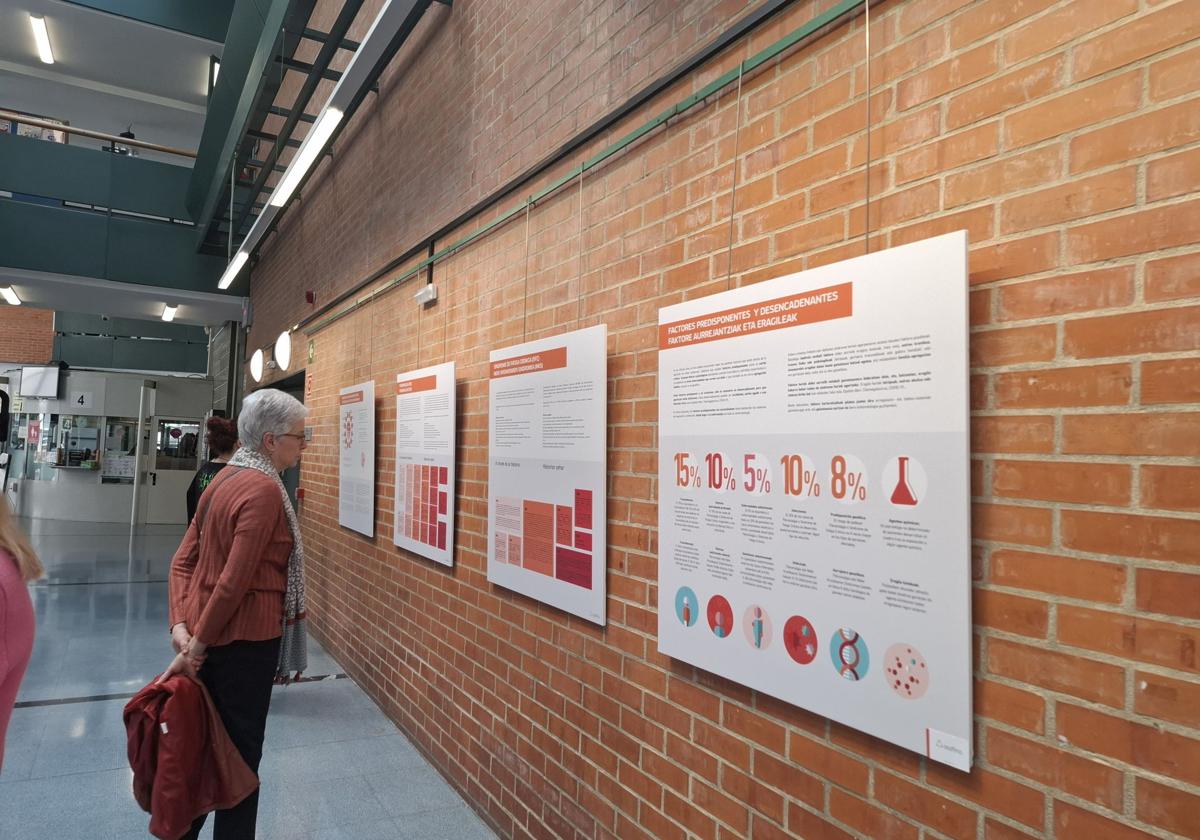 Fatiga extrema, rigidez muscular o alteraciones del sueño: esta exposición en Vitoria ayuda a detectar la fibromialgia