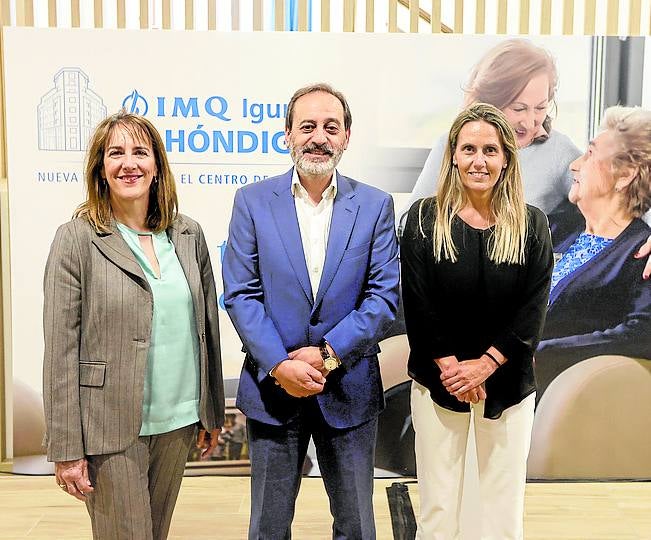 Nuria Cudolá, Fidel Fuentes e Isabel Urrutia.