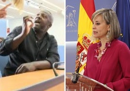 Un agitador de extrema derecha boicotea la rueda de prensa de la portavoz de Sumar en el Congreso