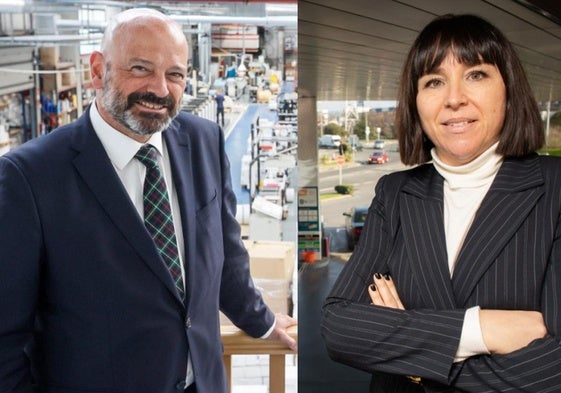 Gullermo Buces y Nuria Lekue, los candidatos a la presidencia de Cebek.