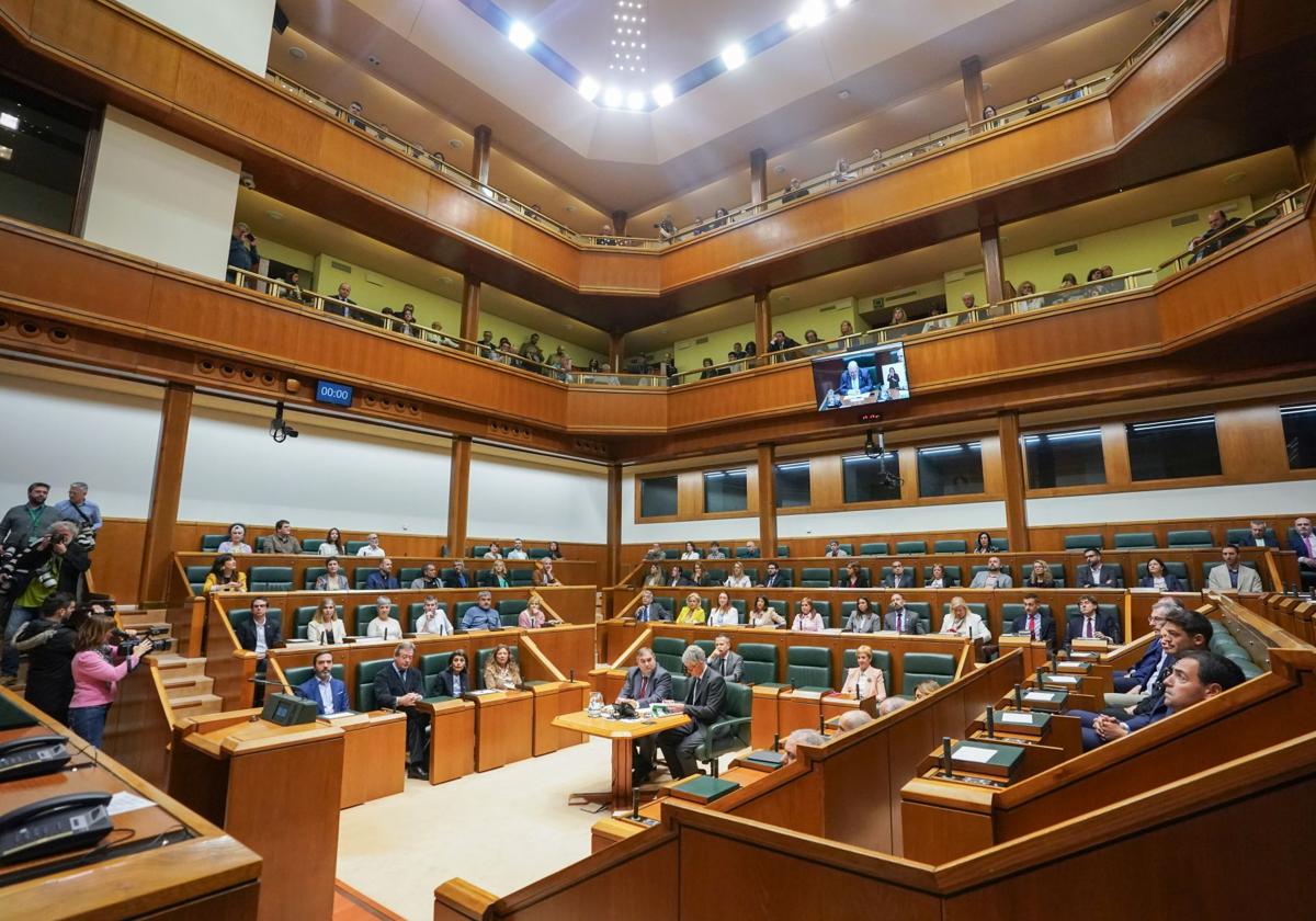 El Parlamento vasco celebrará el 4 de junio un pleno para debatir el modelo económico y social