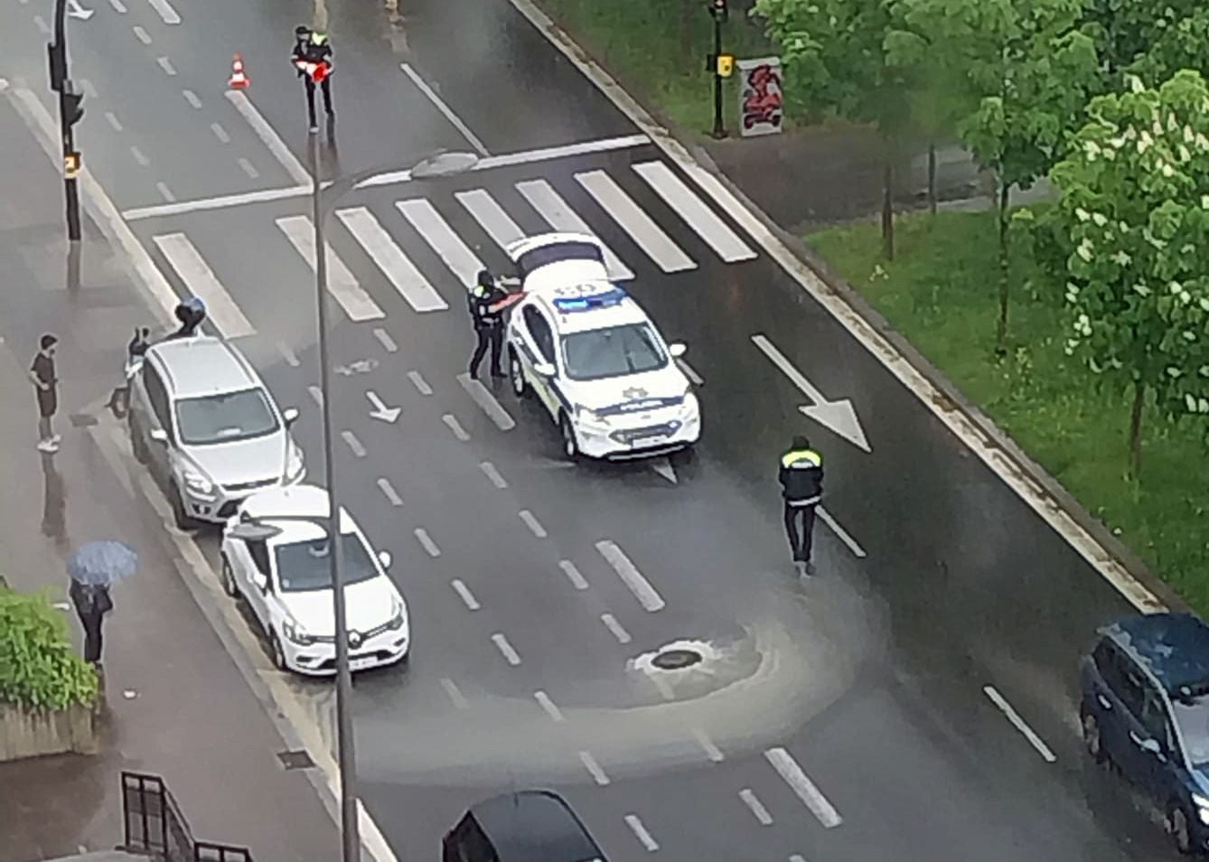 Las imágenes de la tormenta en Álava