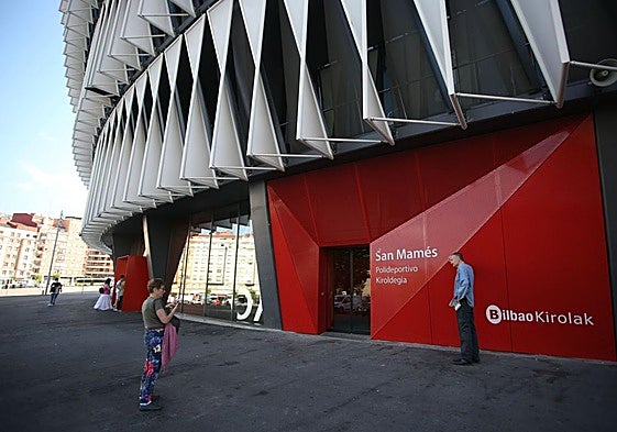 El polideportivo municipal de San Mamés cerrará durante dos días por la final de la Europa League