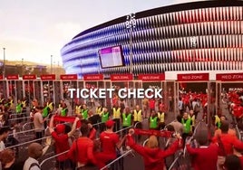 Así será el acceso a San Mamés de las aficiones en la final de la Europa League: nuevo filtro de seguridad en Sabino Arana y recorridos diferentes