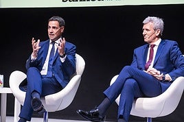 Pradales insiste a BBVA en pedirle más presencia vasca, más «impacto fiscal» y más inversión en industria
