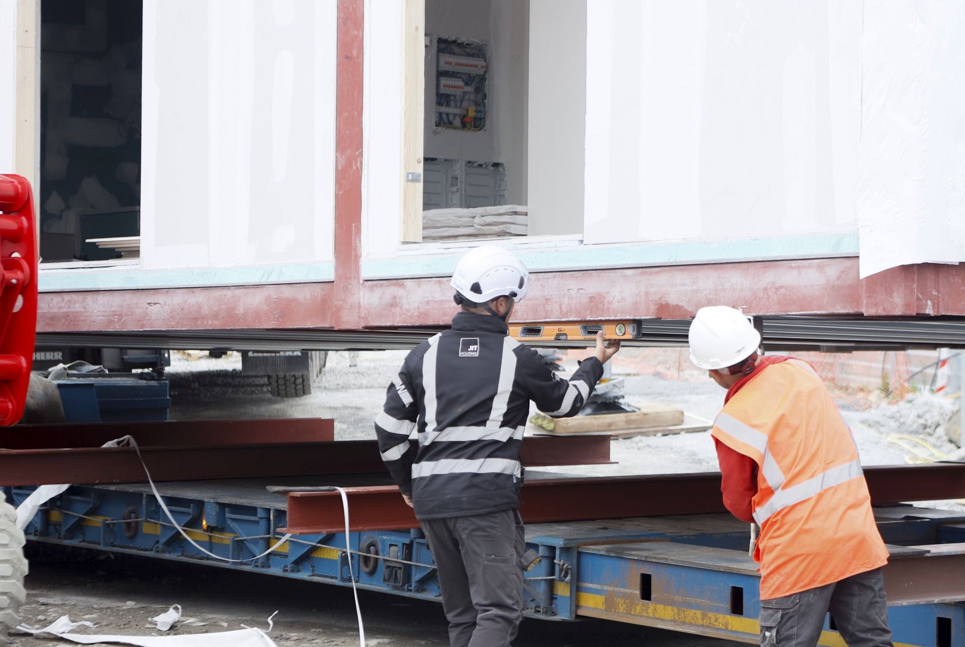 El &#039;making off&#039; de una vivienda prefabricada