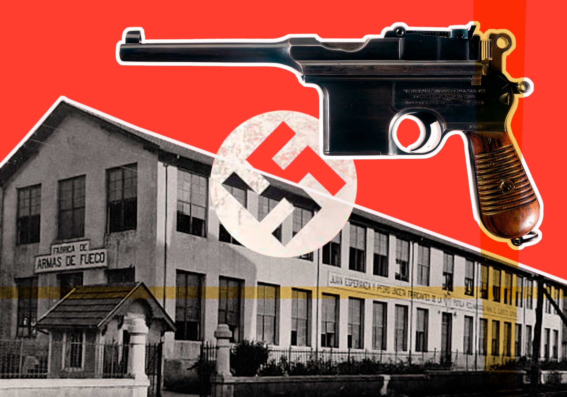 Desde las fábricas de Gernika se exportaban armas a Alemania y China como la Astra 900, basada en una Mauser C96 modificada. El SVI informaba de todos los movimientos de armas a las fuerzas aliadas
