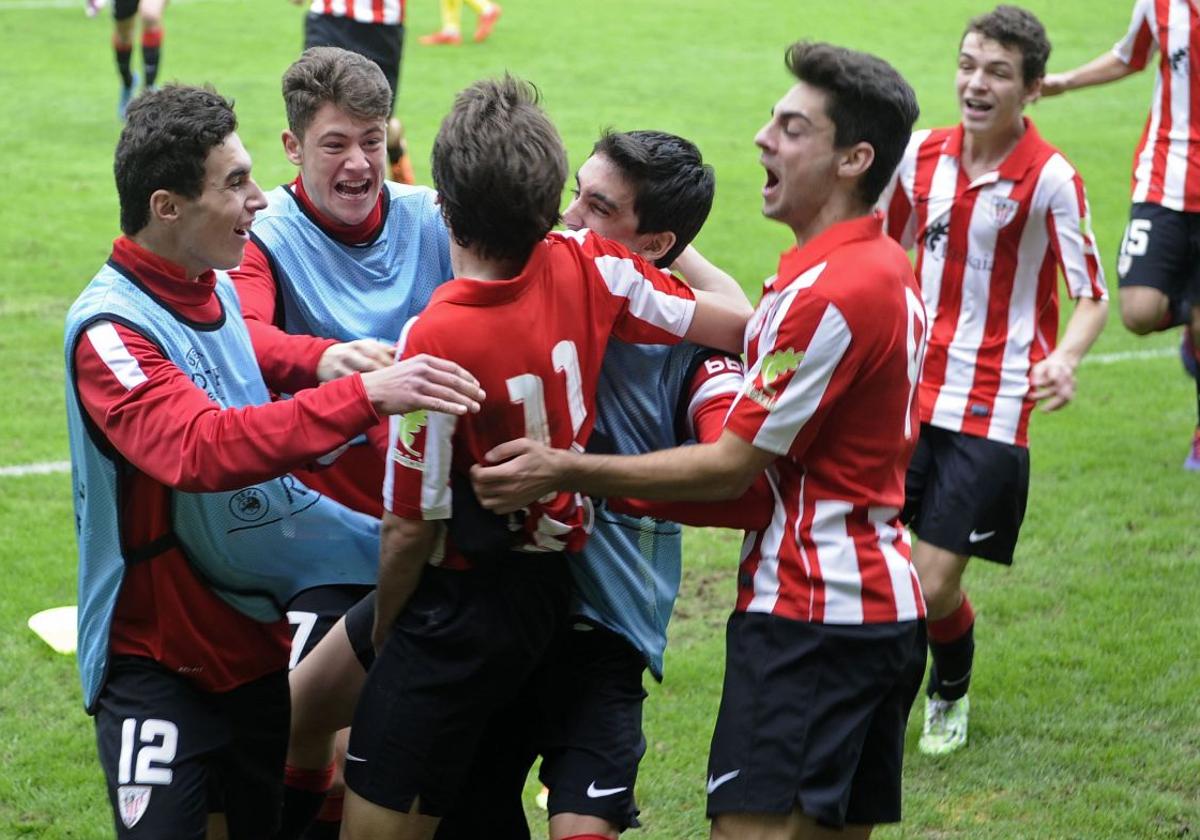 Los juveniles del Athletic también son de Champions