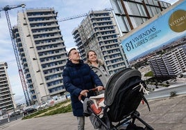 Viviendas en cosntrucción en Vitoria