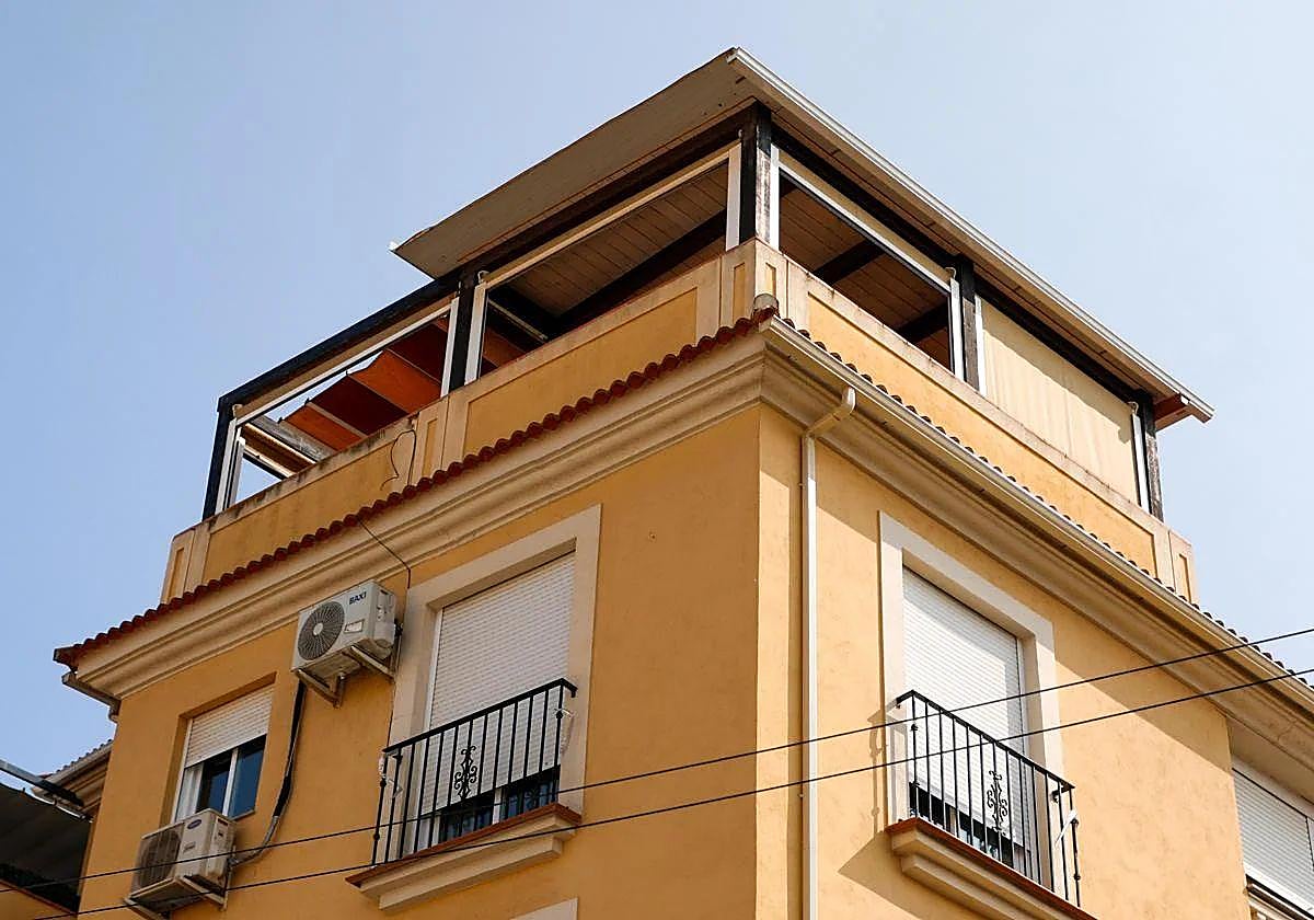 Vivienda en la que ha ocurrido el suceso.