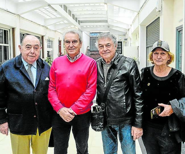 José Miguel Cigaran, Tomás Sánchez, Eduardo Robles y Rosa María Rodríguez.