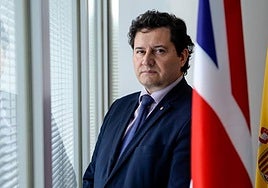 José Luis Briceño, cónsul honorario inglés en Bilbao.