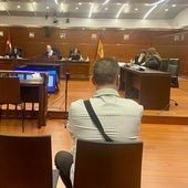 El violador vitoriano, durante el juicio celebrado en la Audiencia Provincial de Álava en marzo del año pasado.