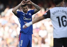 El gol anulado a Sancet por fuera de juego: «Por poco»