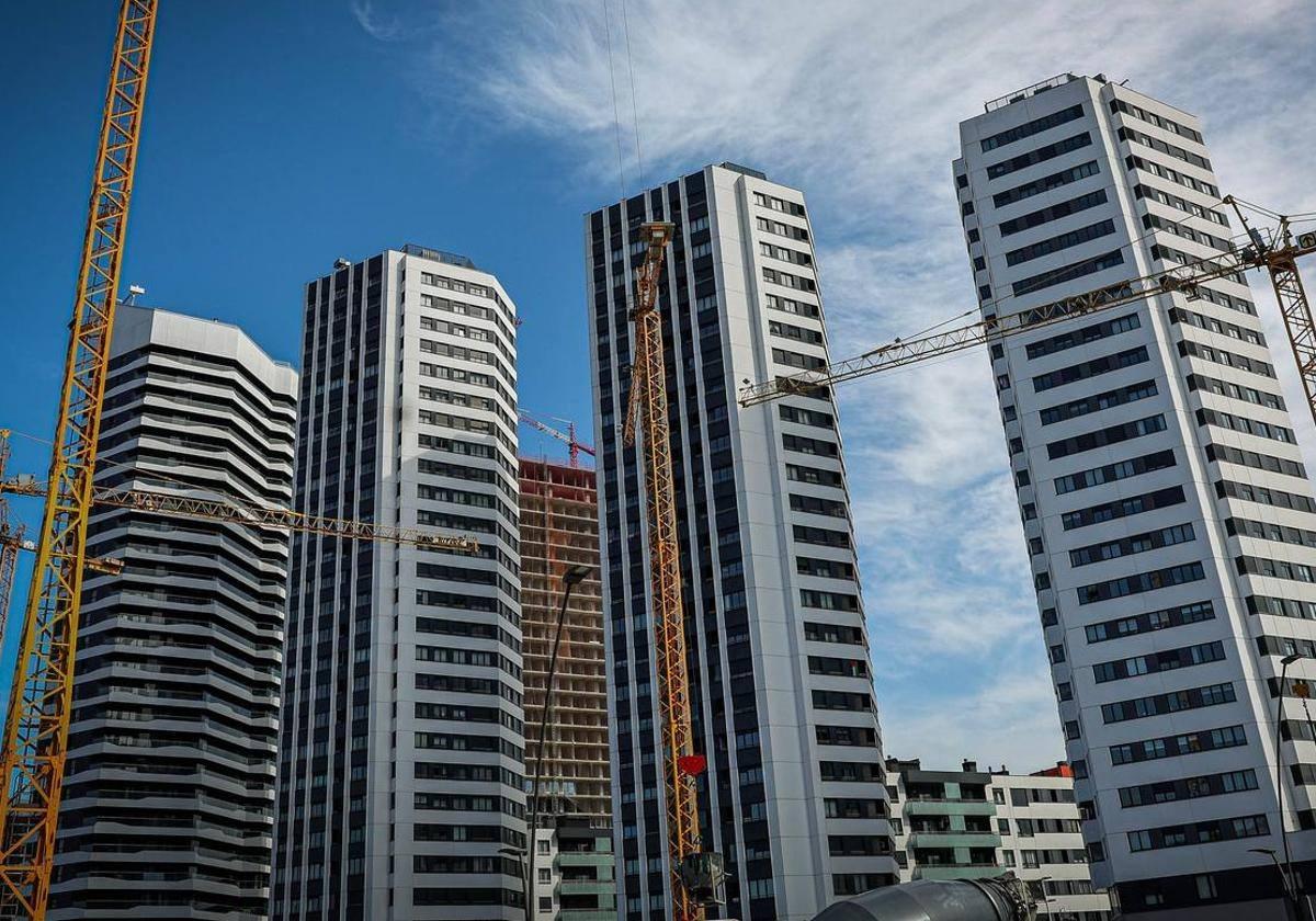 La demanda de vivienda impulsa al sector de la construcción vasco