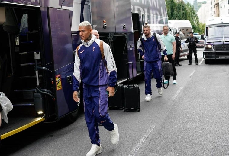 El Tottenham ya está en Bilbao
