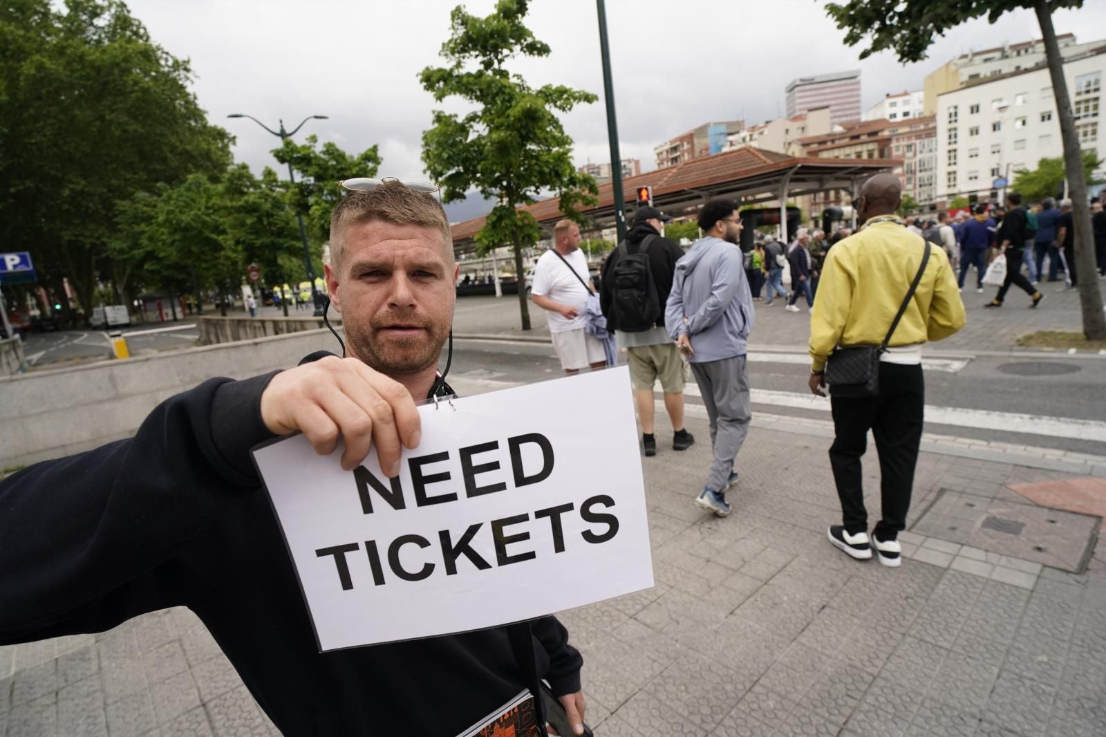 El ambiente en Bilbao la víspera de la final de la Europa League