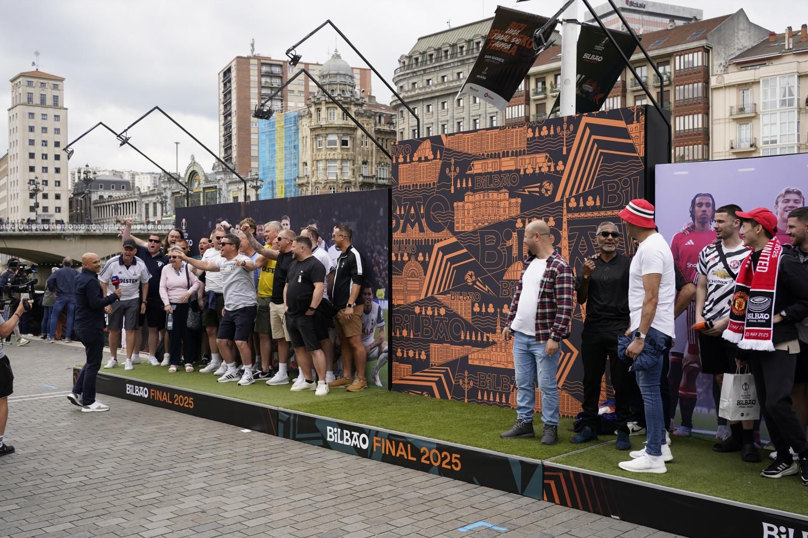 El ambiente en Bilbao la víspera de la final de la Europa League