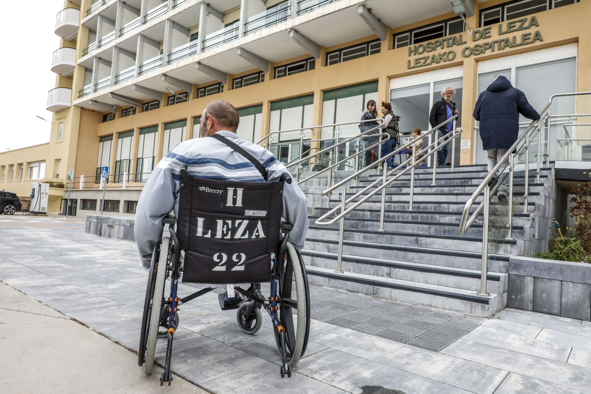 Las obras del Hospital de Leza en imágenes