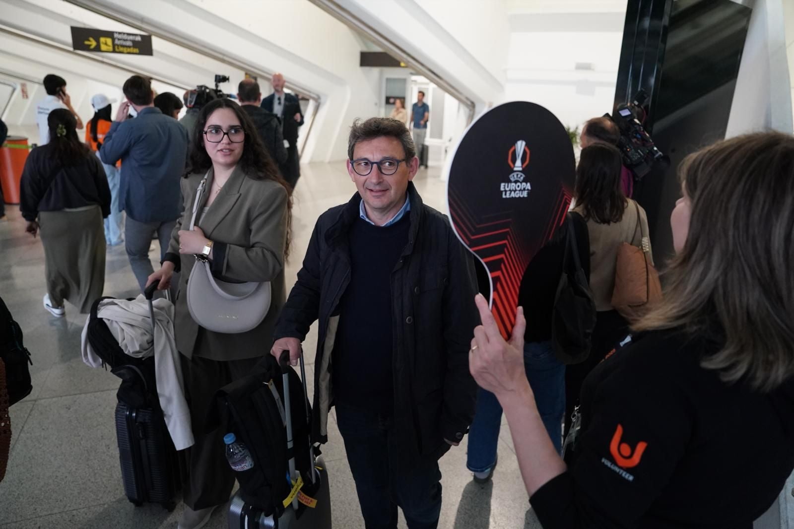 El desembarco inglés en el aeropuerto de Bilbao
