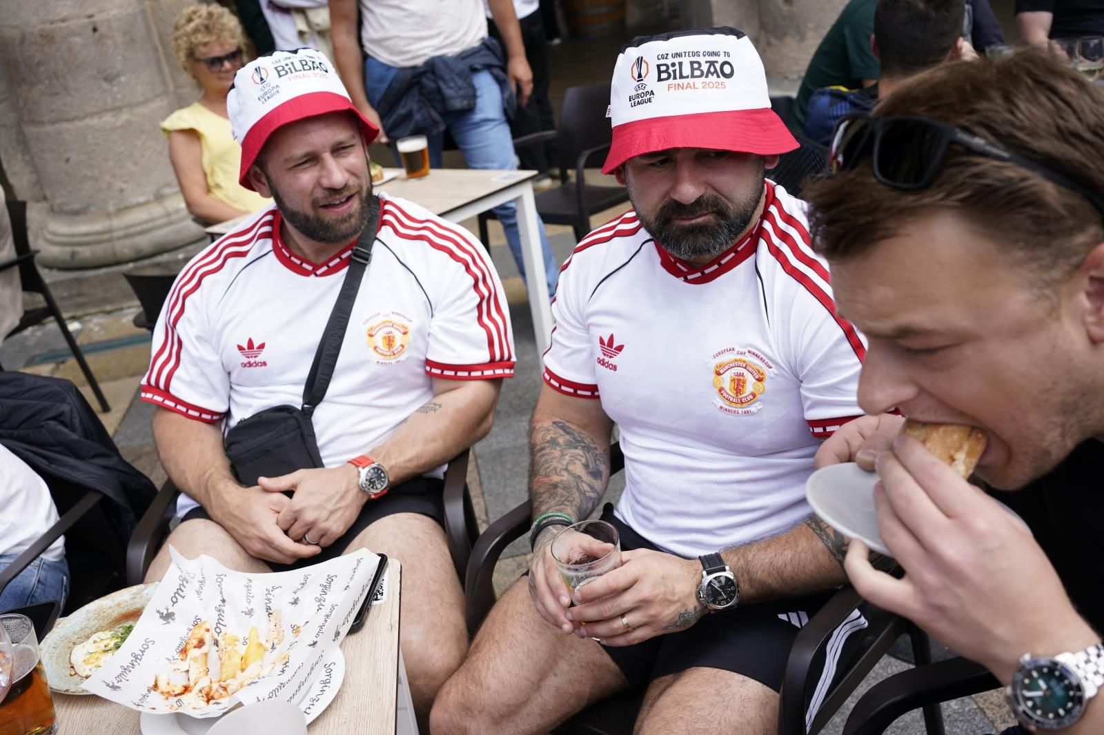 El ambiente en Bilbao la víspera de la final de la Europa League