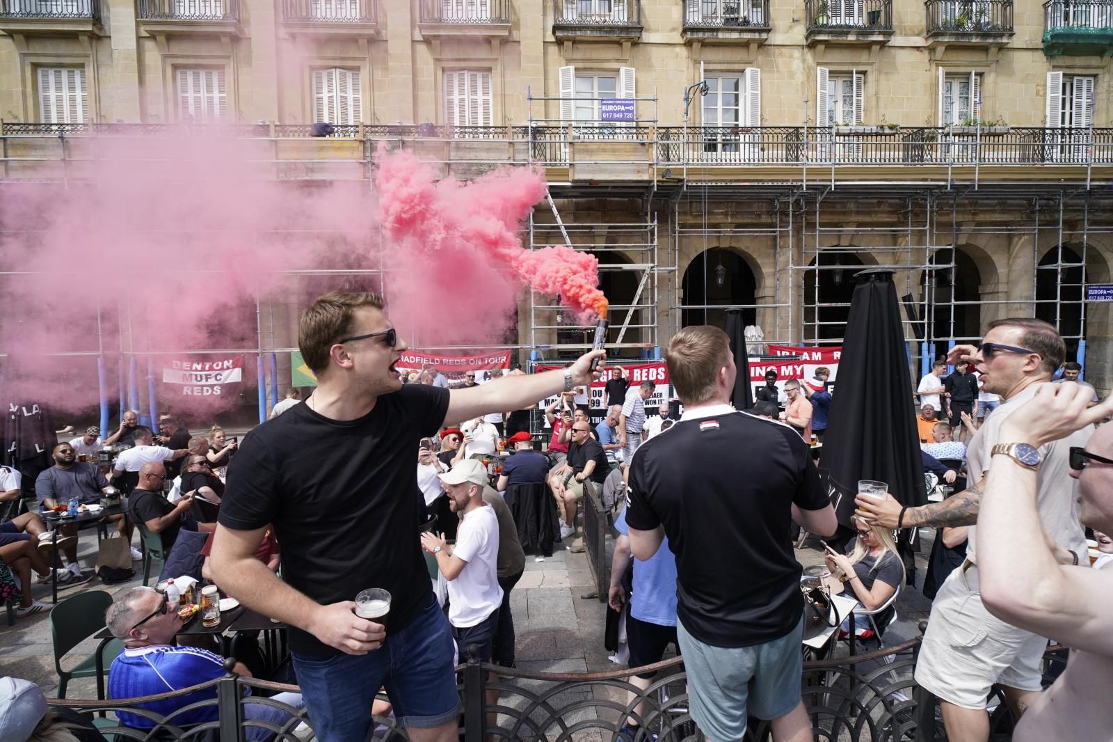 El ambiente en Bilbao la víspera de la final de la Europa League