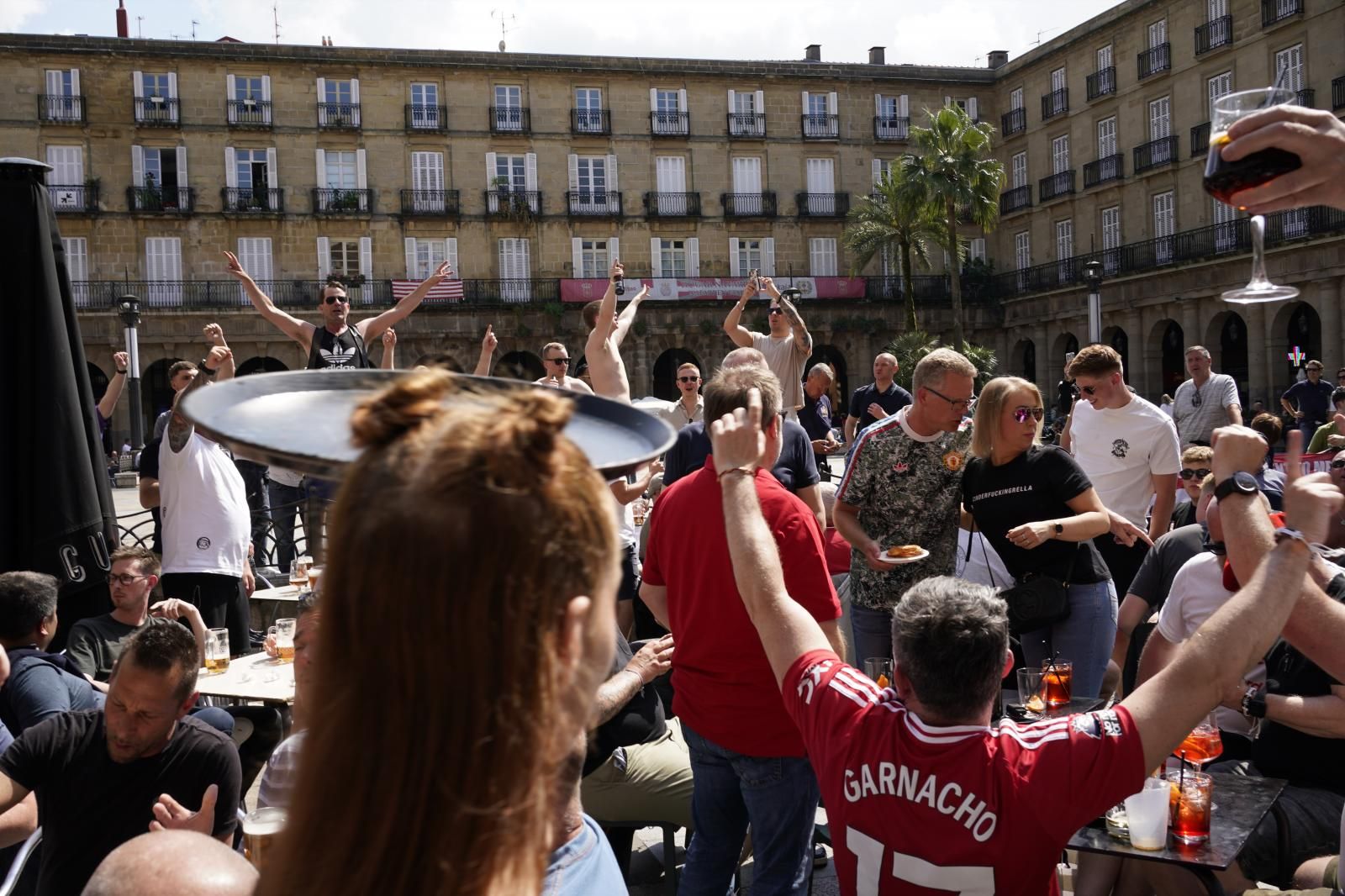 El ambiente en Bilbao la víspera de la final de la Europa League