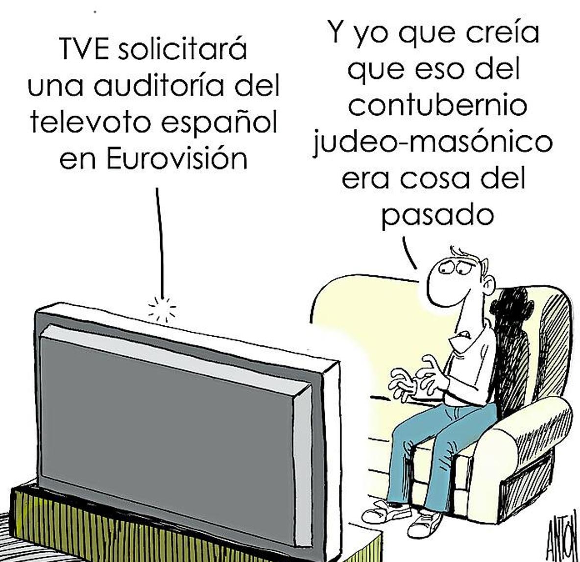 La viñeta de Antón