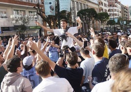 El ambiente en Bilbao la víspera de la final de la Europa League