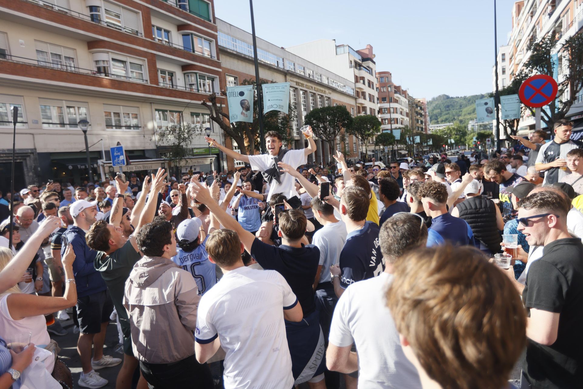El ambiente en Bilbao la víspera de la final de la Europa League