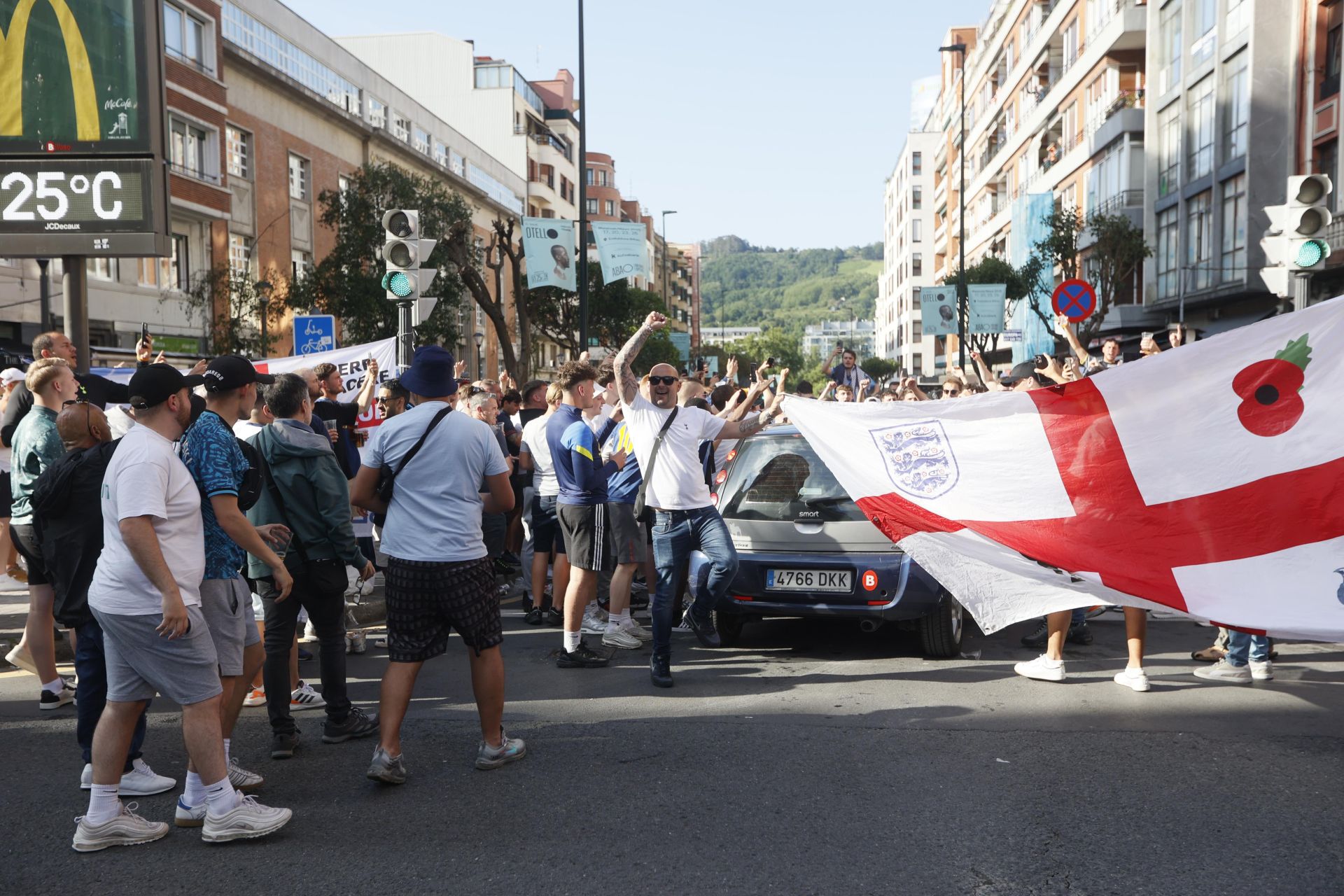 El ambiente en Bilbao la víspera de la final de la Europa League