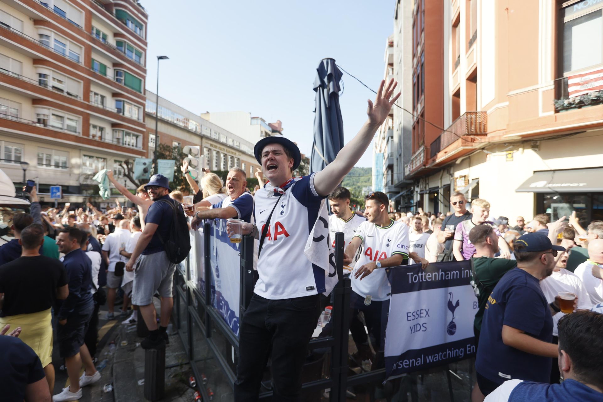 El ambiente en Bilbao la víspera de la final de la Europa League