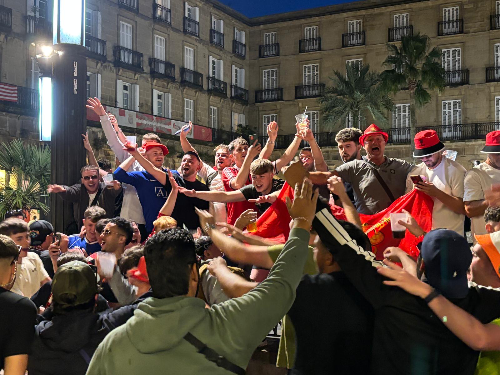El ambiente en Bilbao la víspera de la final de la Europa League