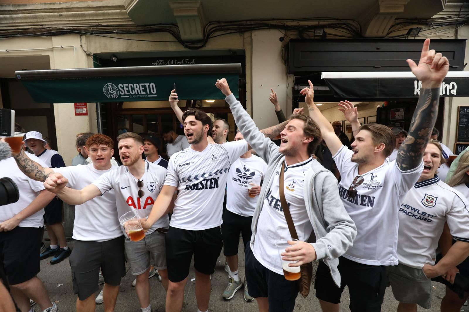 La final ya se juega en las calles de Bilbao