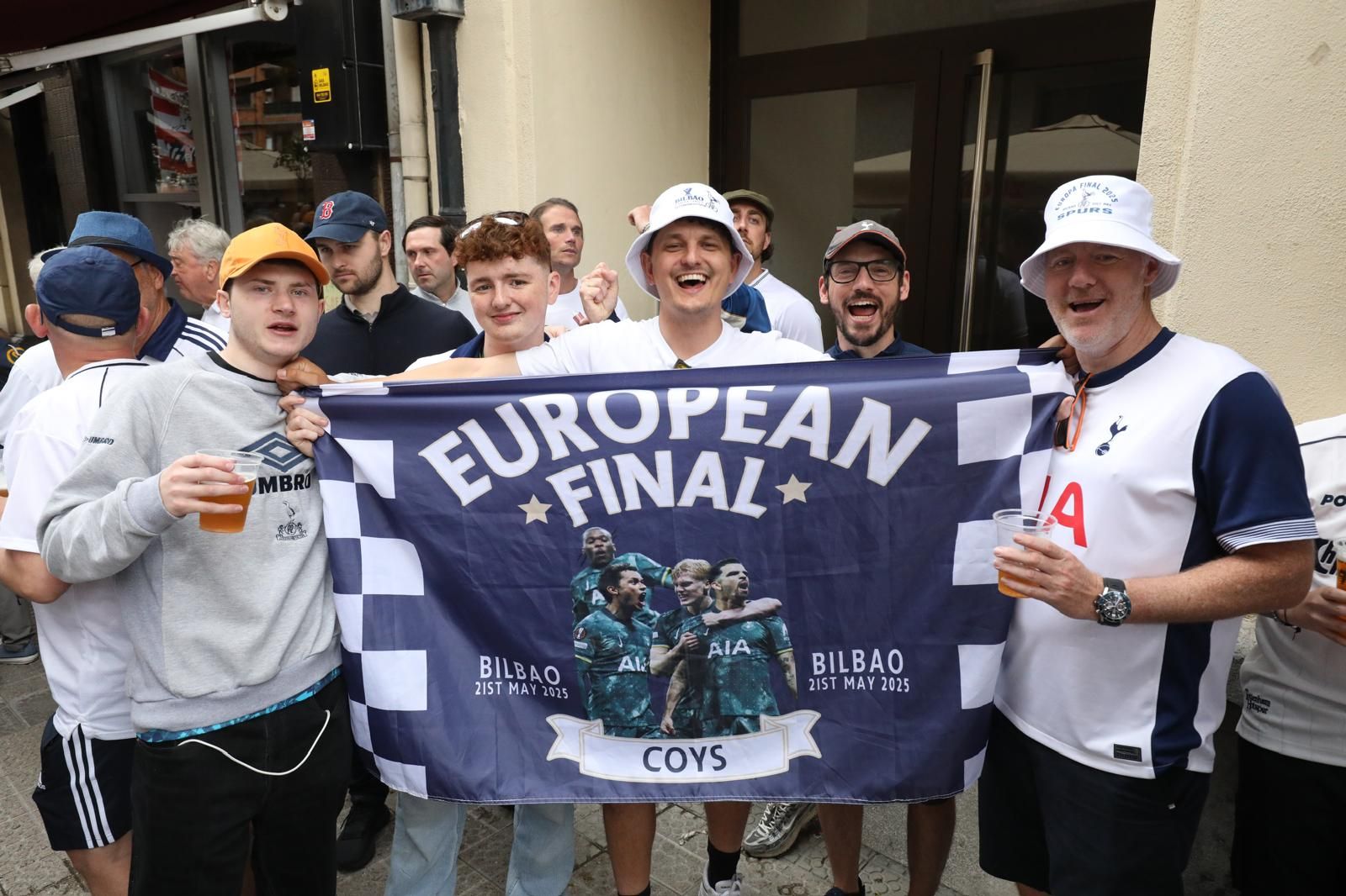 La final ya se juega en las calles de Bilbao