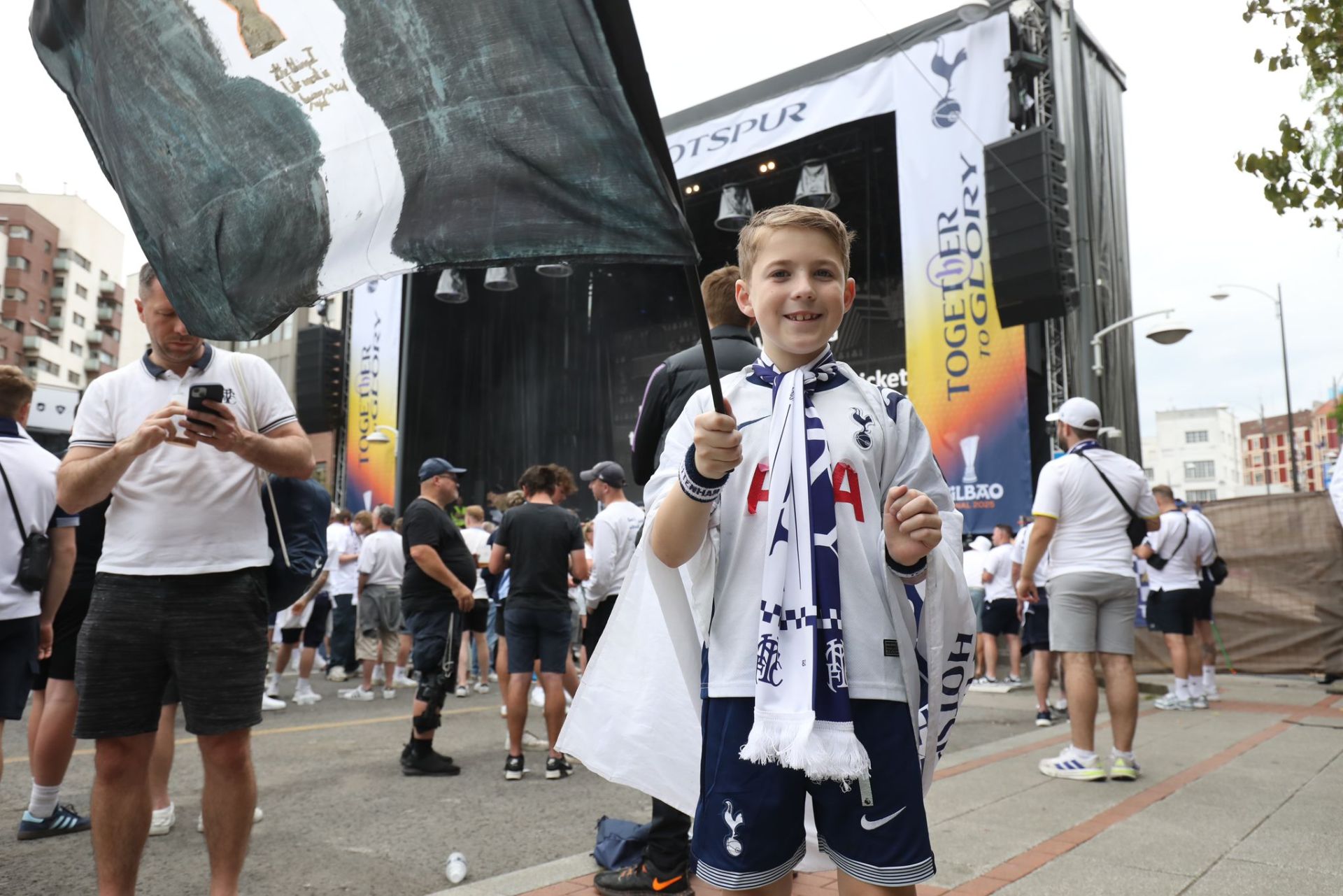 La final ya se juega en las calles de Bilbao