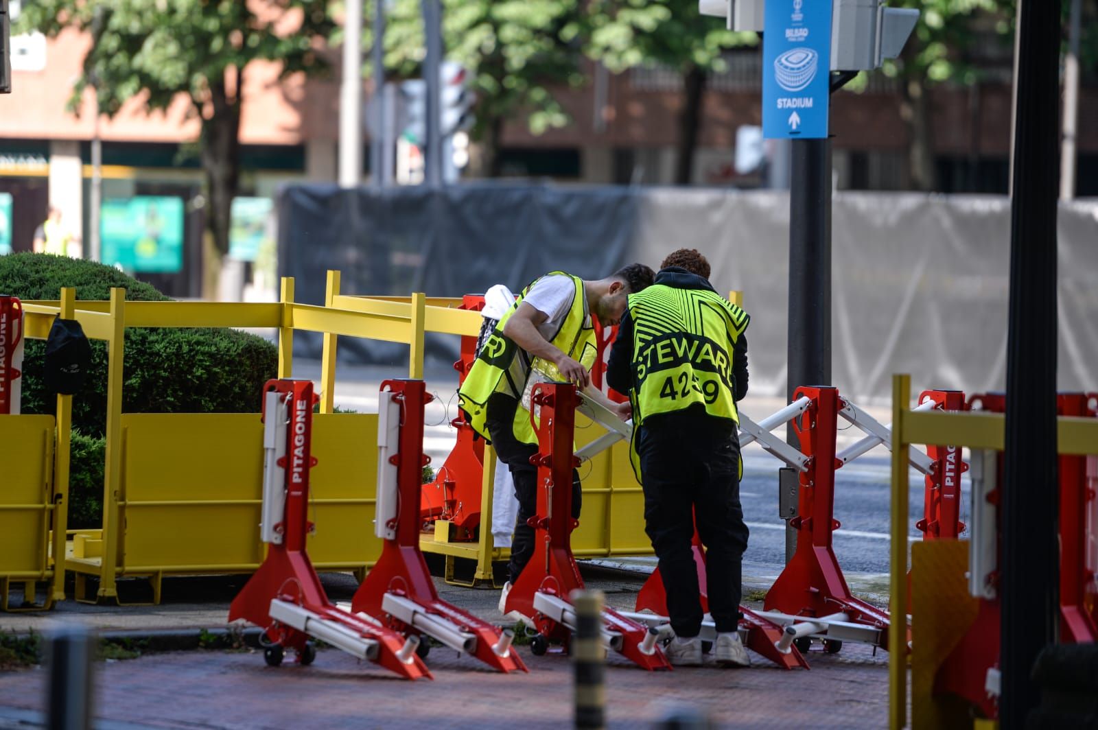 La final ya se juega en las calles de Bilbao