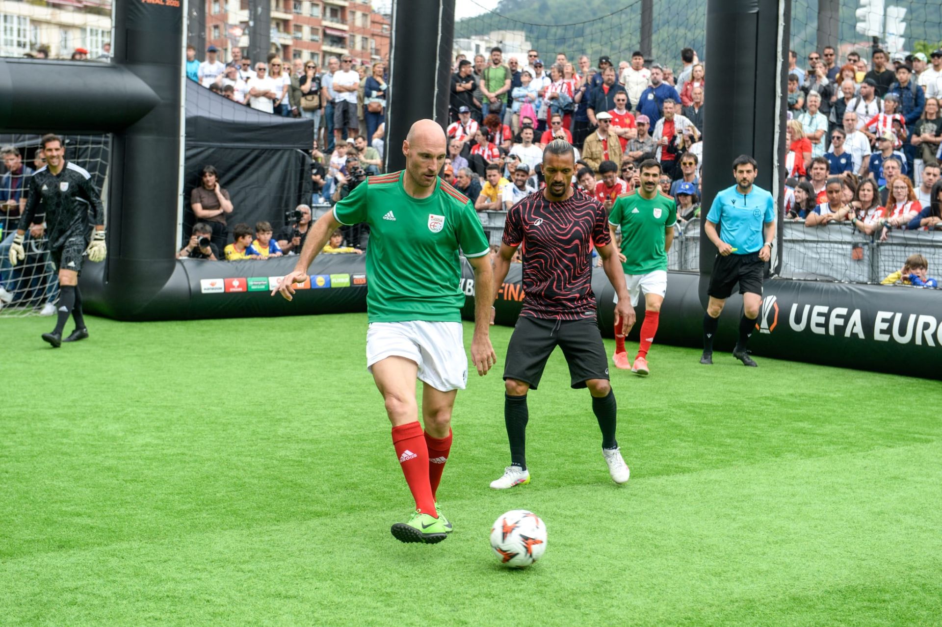 La final ya se juega en las calles de Bilbao