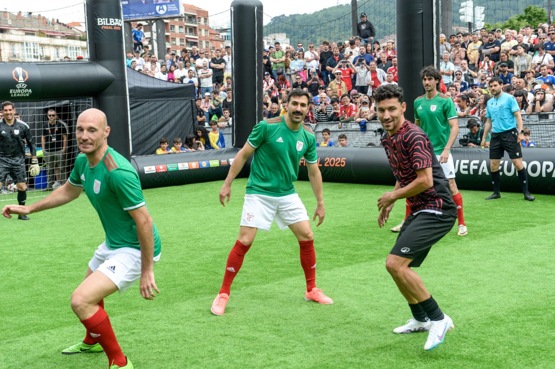 La final ya se juega en las calles de Bilbao
