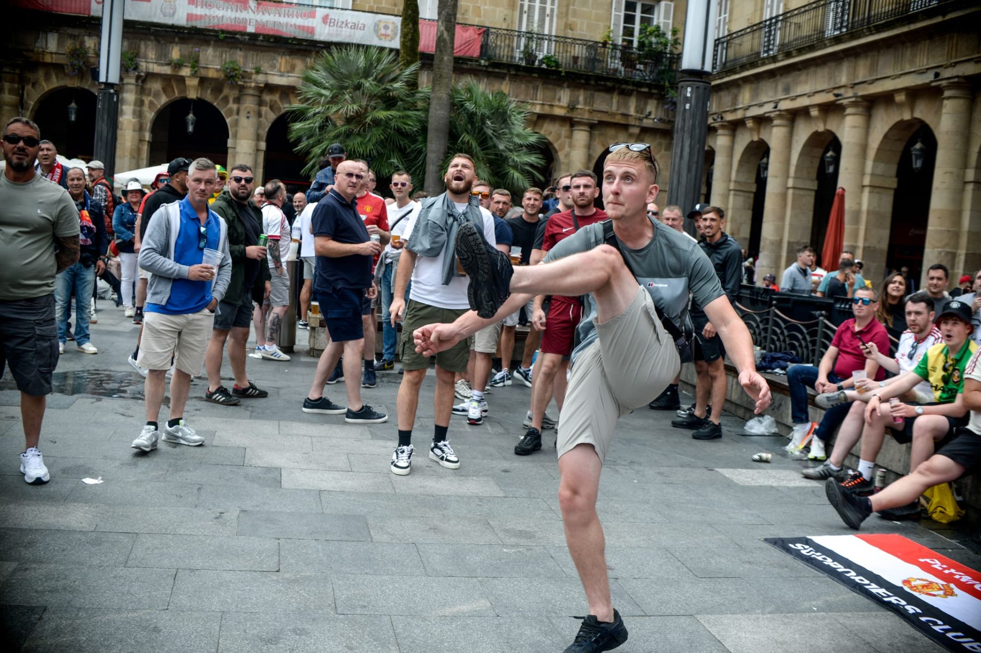 La final ya se juega en las calles de Bilbao