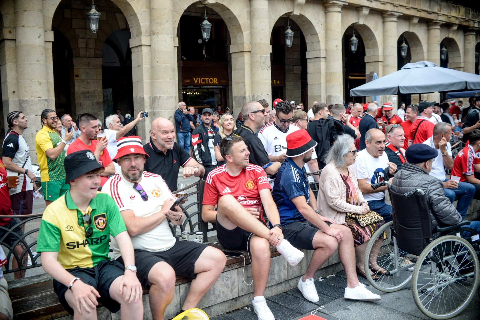 La final ya se juega en las calles de Bilbao