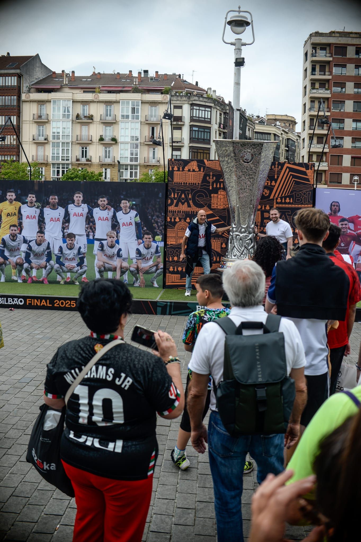 La final ya se juega en las calles de Bilbao