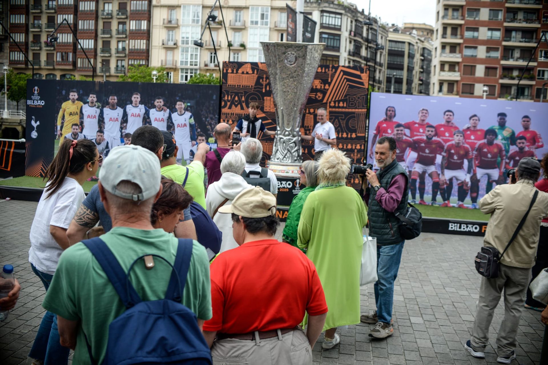 La final ya se juega en las calles de Bilbao