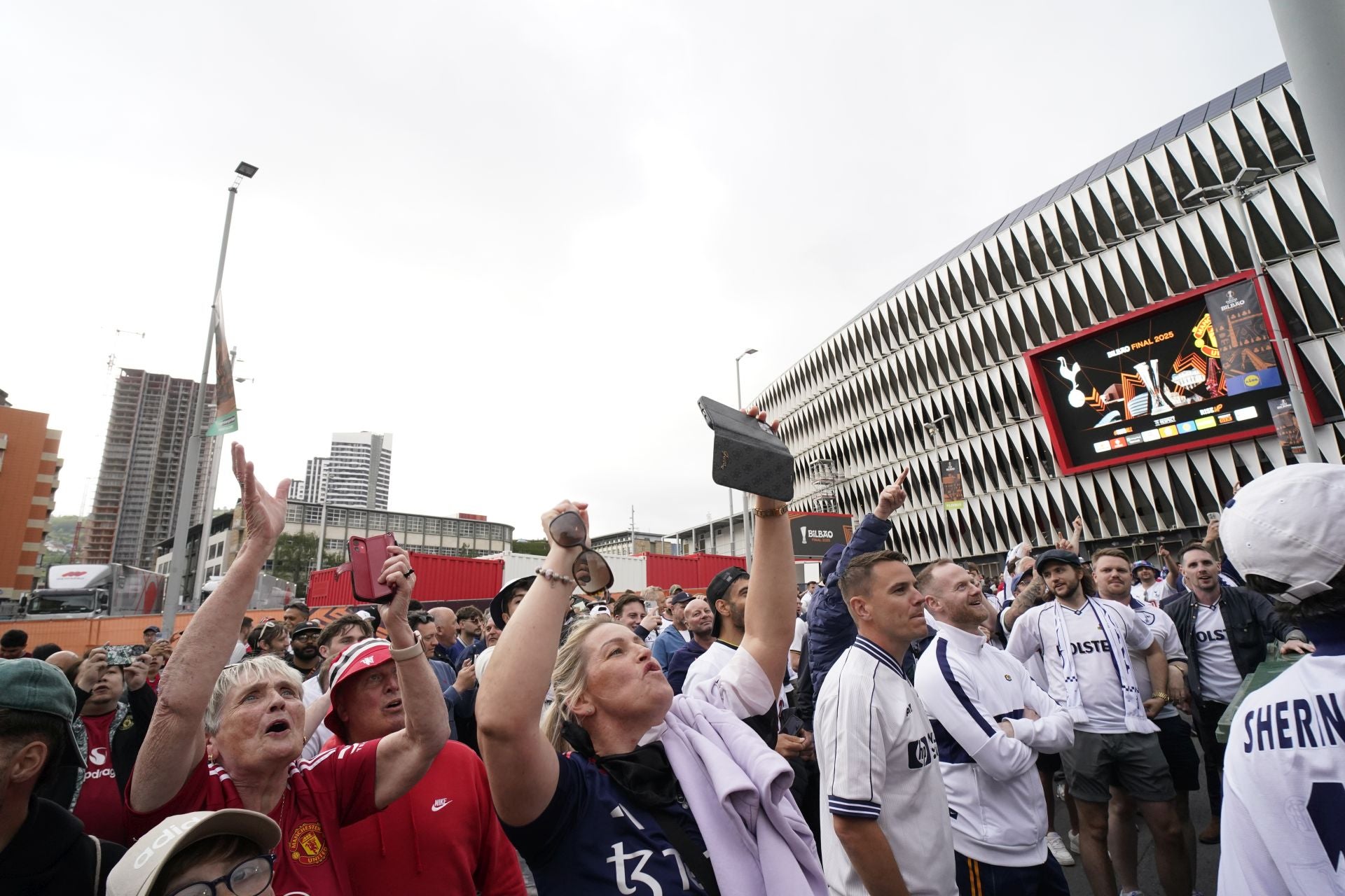 La final ya se juega en las calles de Bilbao