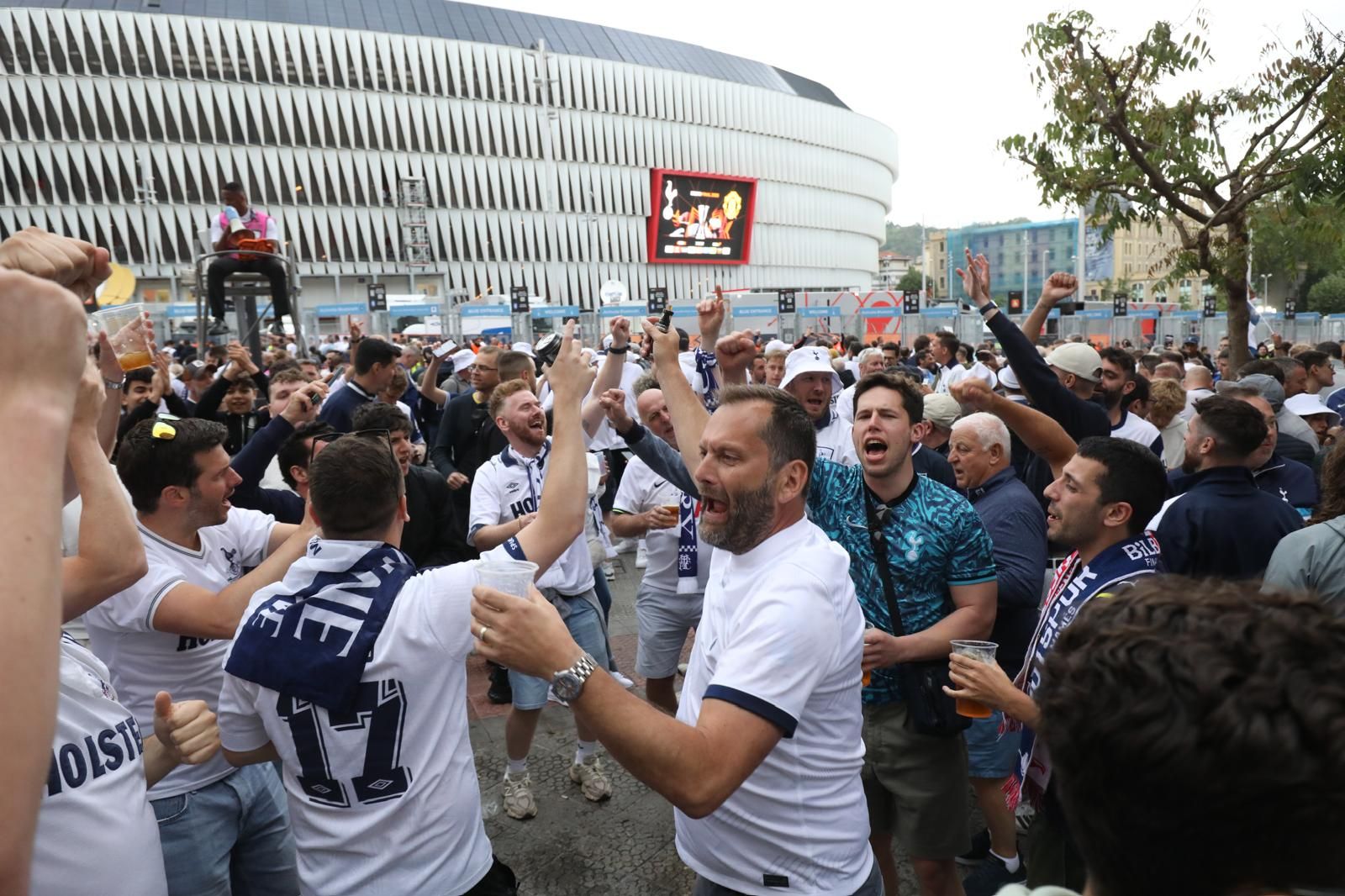 La final ya se juega en las calles de Bilbao