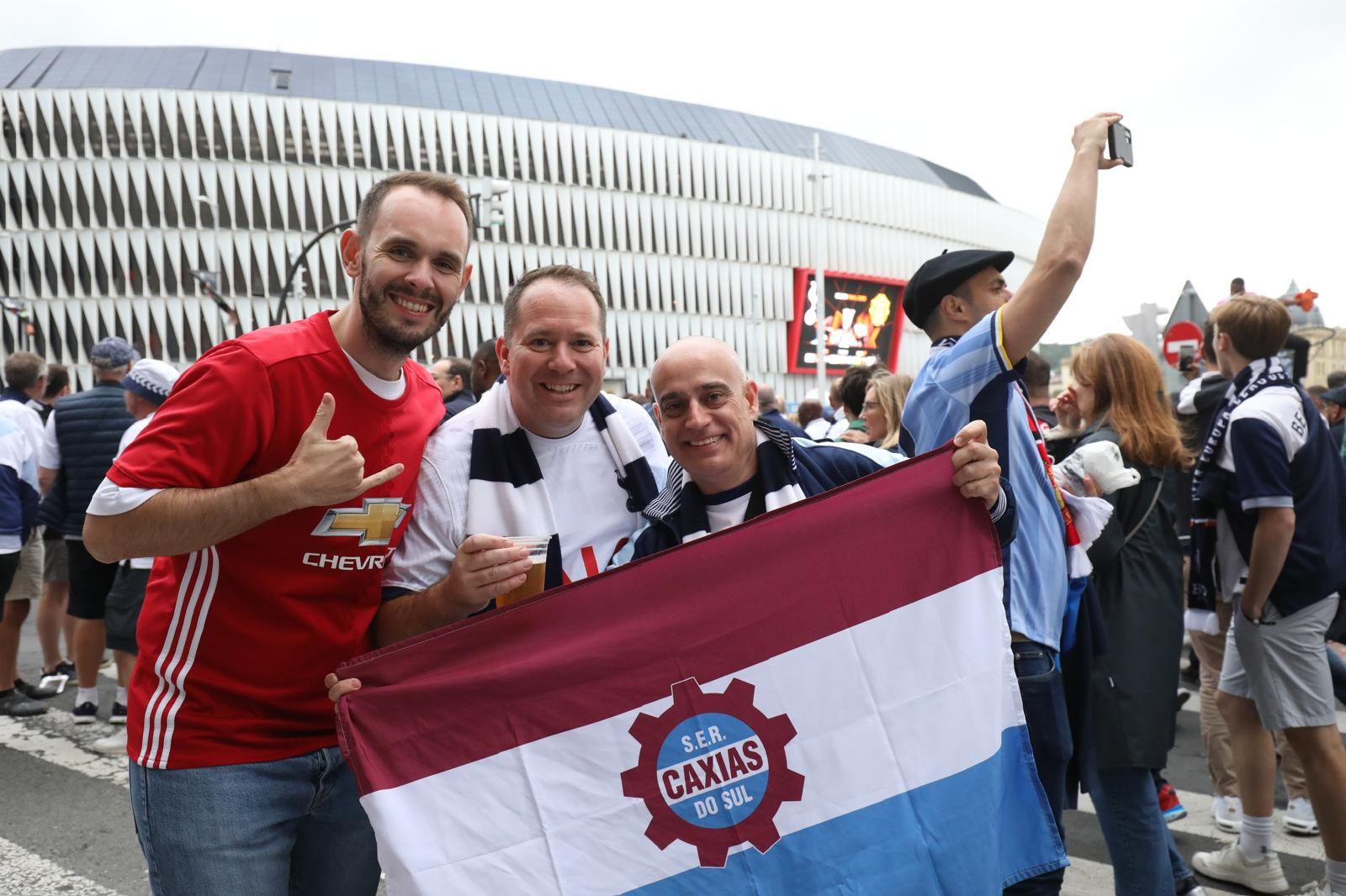 La final ya se juega en las calles de Bilbao