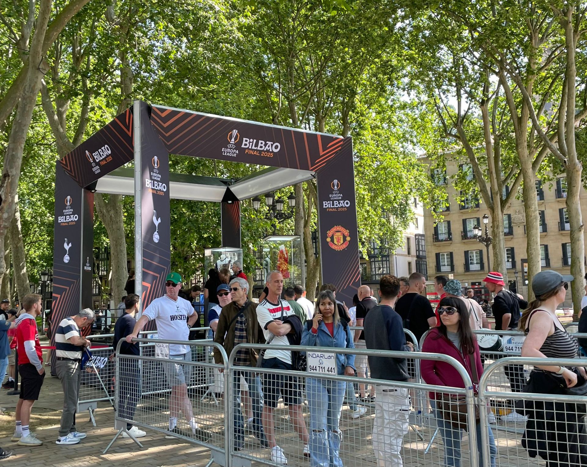La final ya se juega en las calles de Bilbao