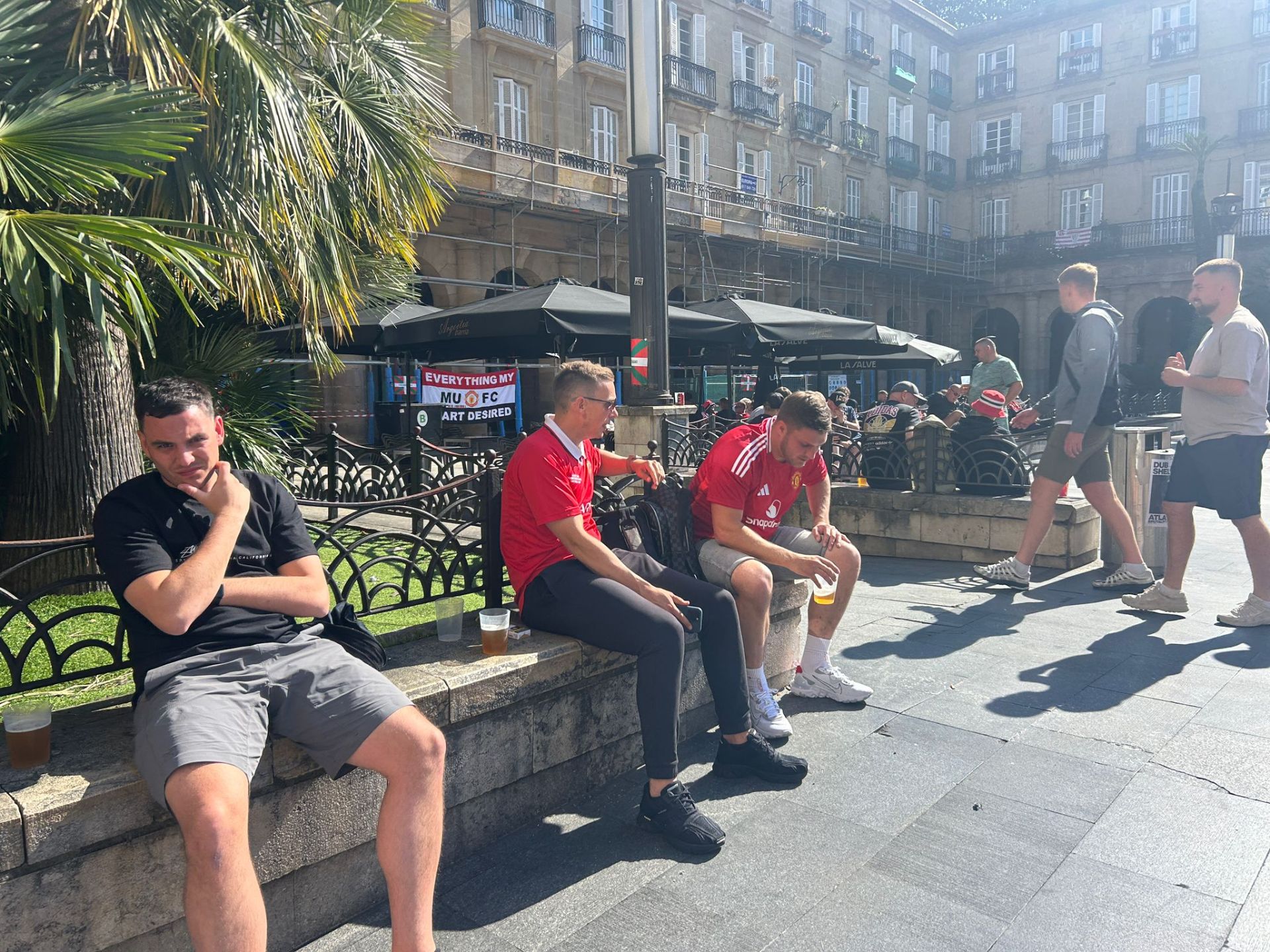 La final ya se juega en las calles de Bilbao