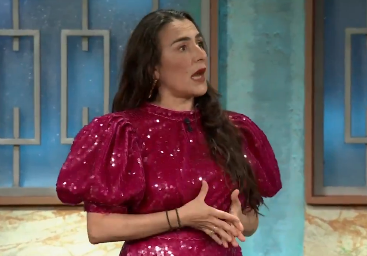 Candela Peña, durante su participación en 'La Revuelta'.